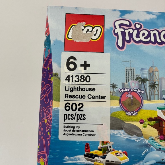 Lego Friends Lighthouse Rescue Center Set #41380 - New, Sealed Minor Box Damage - Picture 2 of 8
